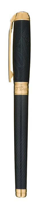 ST Dupont Limited Edition - James Bond 007 - Black & Yellow Gold Roller Pen